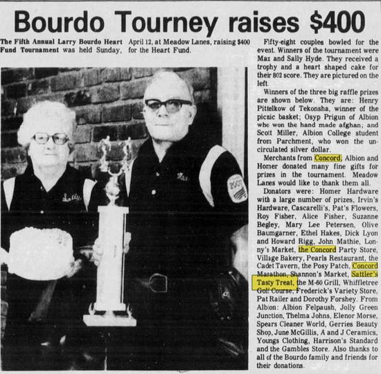 Tasty Treat - Apr 1981 Article From Homer